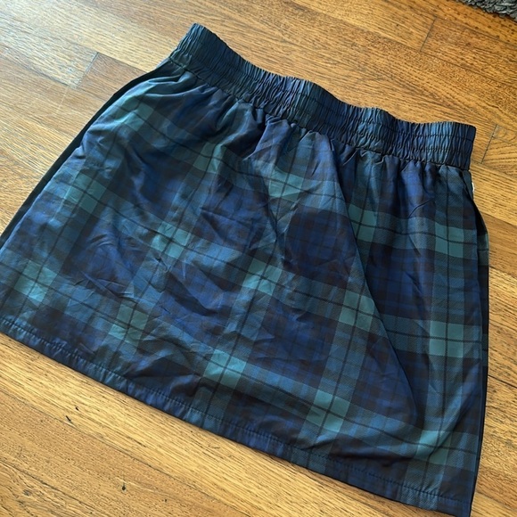 Forever 21 Plaid Blue and Green Mini Skirt Size Small - Picture 6 of 10